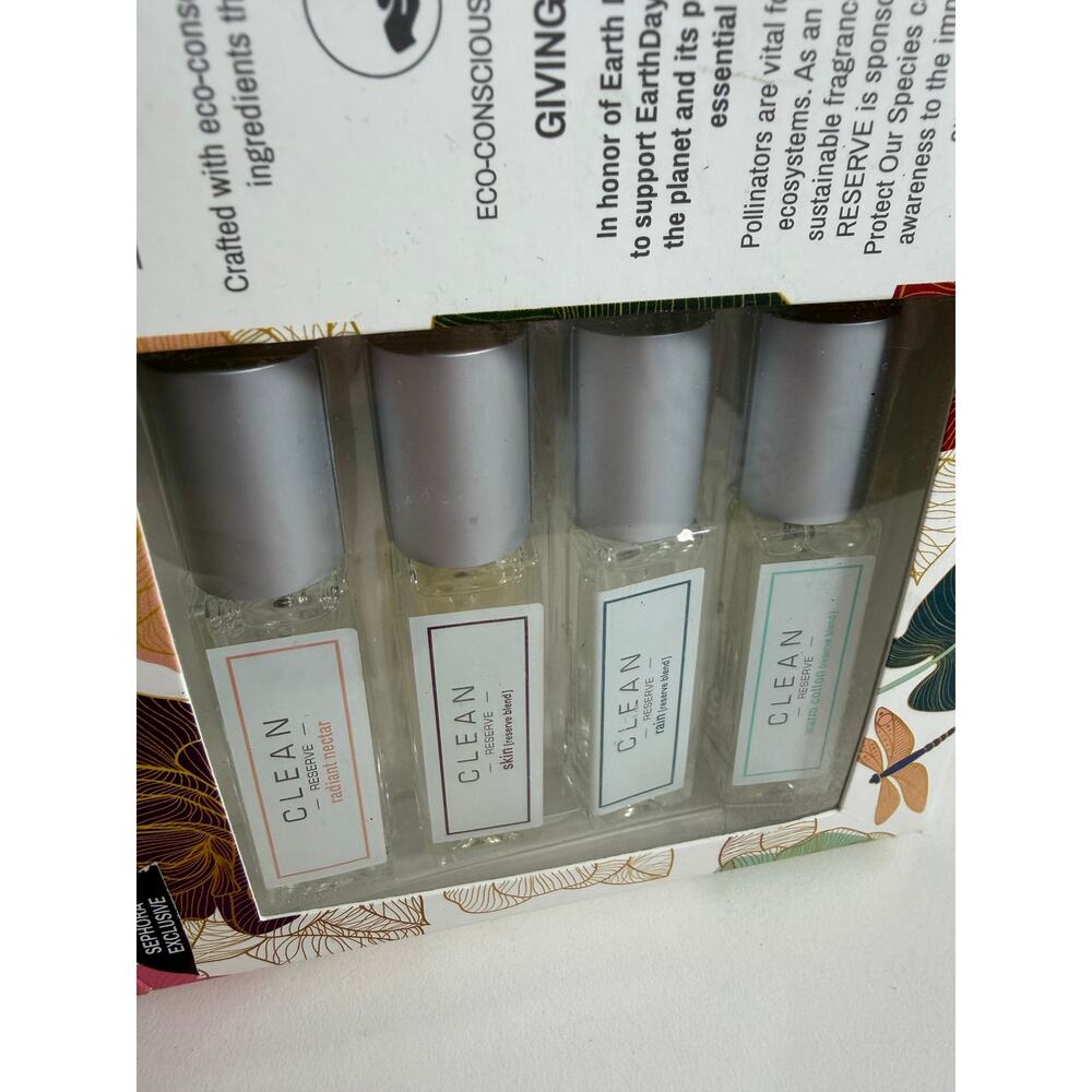 Clean Reserve Travel Spray Layering 4 x .17 oz Eau de Perfume NEW & SEALED BOX - Picture 5 of 5